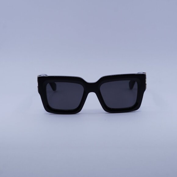Off-White OERI14D MYSTIC 1007 Sunglasses Black Square Frame, Grey Lenses main image 7